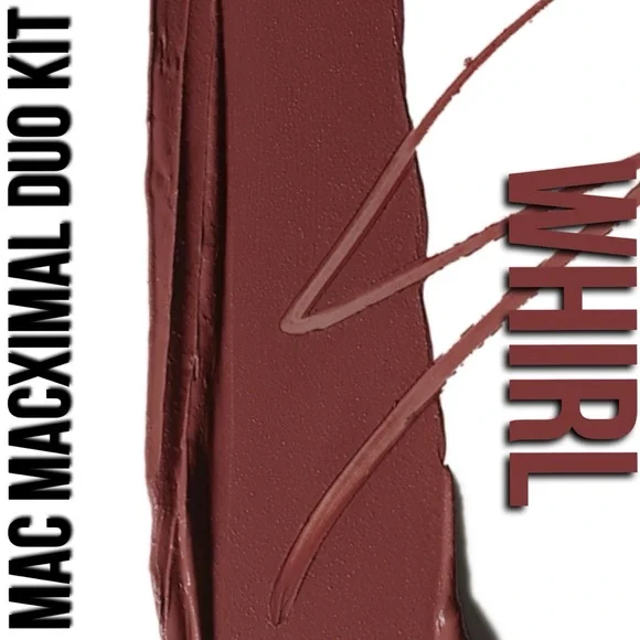 x1 MAC MACXIMAL WHIRL LIP DUO KIT / LINER & LIPSTICK BRAND NEW BOXED - Picture 3 of 10